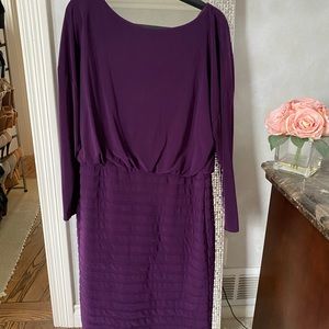 Beautiful MIDI Purple Dress
